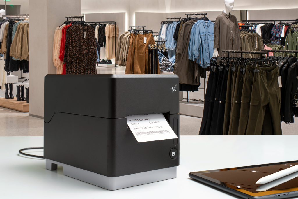 The mC-Label3 multi-media label and receipt printer from Star Micronics is great for retail, BOPIS, and online ordering.