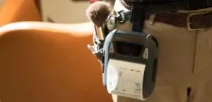 Portable Receipt Printers: iPad/iPhone/iOS, Android, Mobile & Wireless 19 A portable thermal receipt printer by Star Micronics.